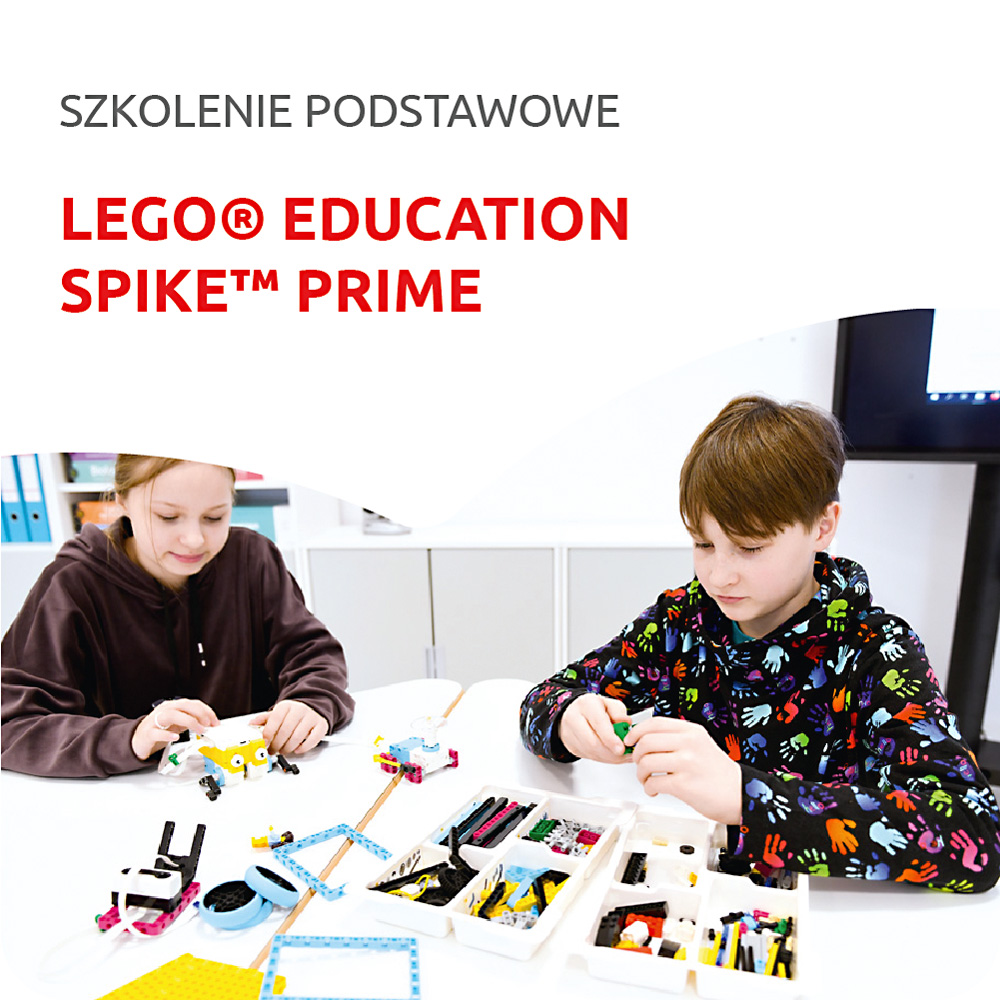 LEGO® Education SPIKE™ Prime - podstawowe szkolenia dla nauczycieli