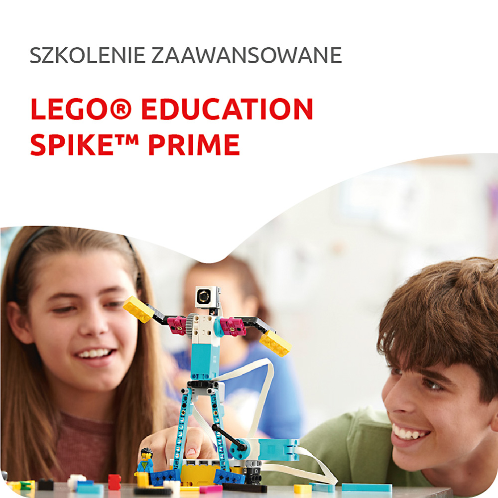 Zaawansowane szkolenia dla nauczycieli z zestawu LEGO®Education SPIKE™ Prime