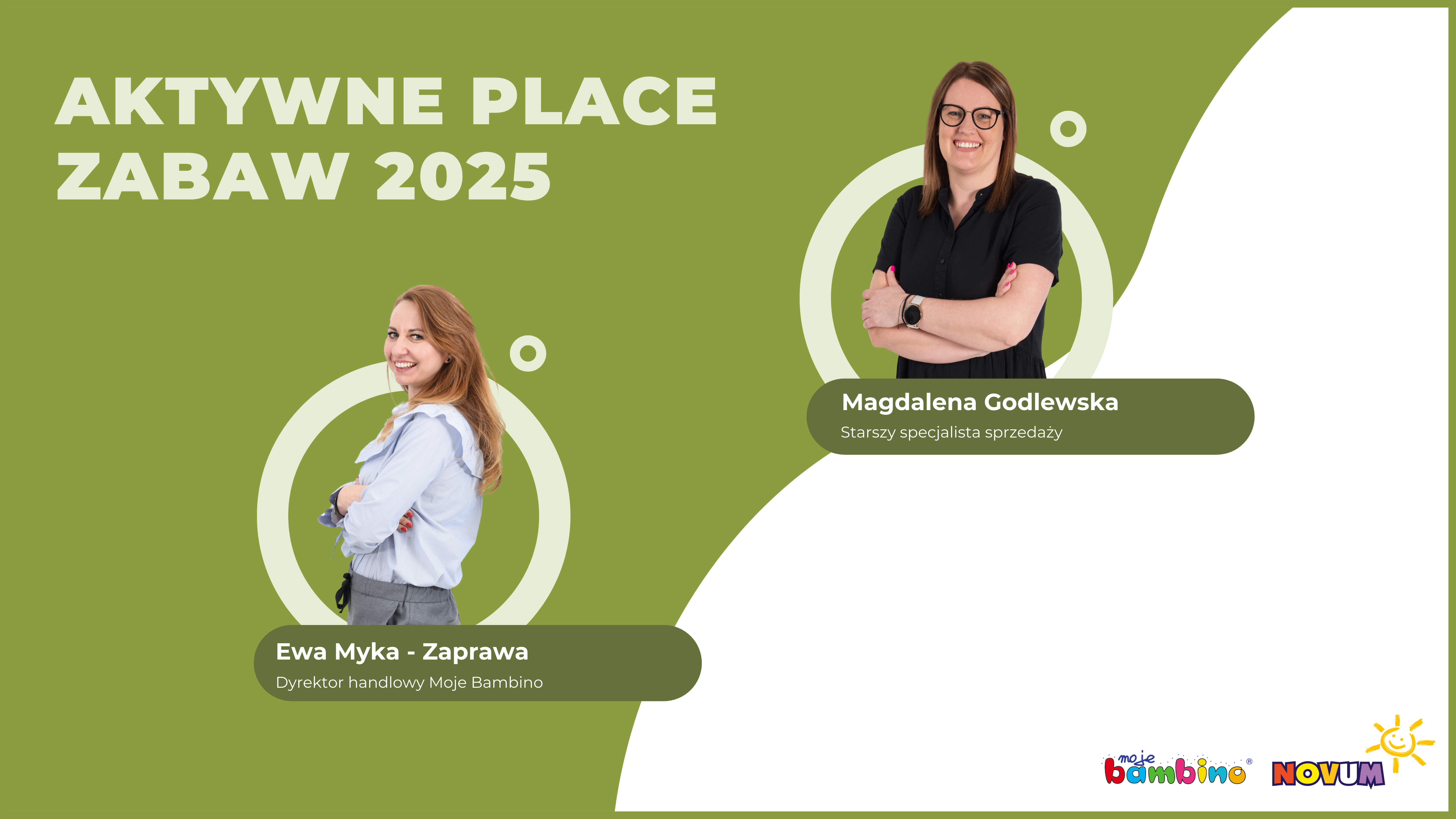baner informujący o webinarze aktywne place zabaw 2025