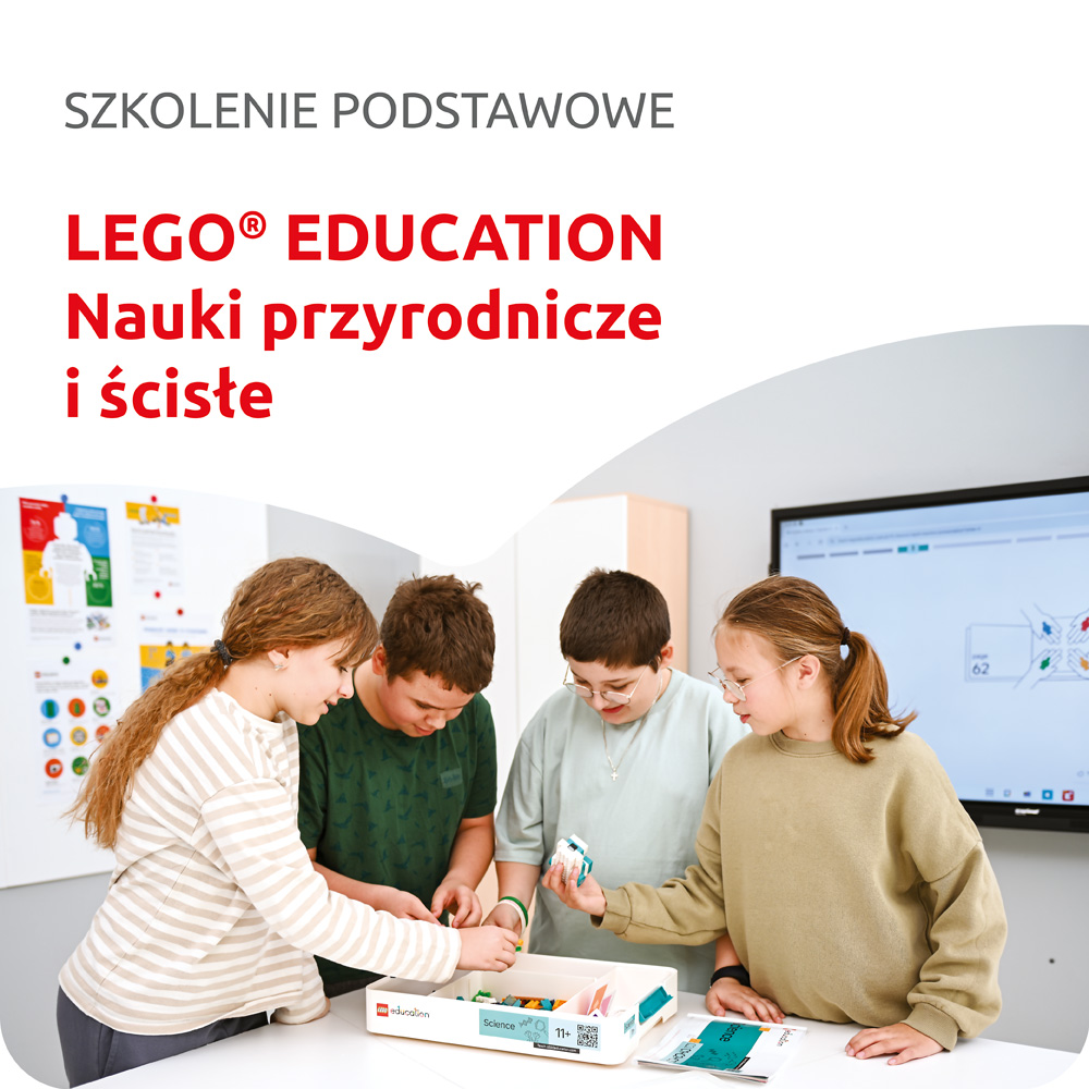 szkolenie z zestawu lego education nauki przyrodnicze i ścisłe
